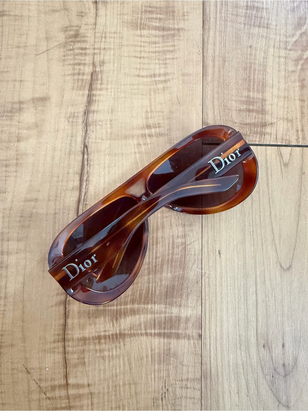 Rare 80s Vintage Dior Wrap Aviator Sunglasses AVIADIOR 1056BN 64011 1201